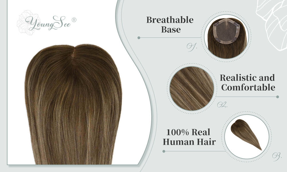 Advantages of Youngsee hair topper