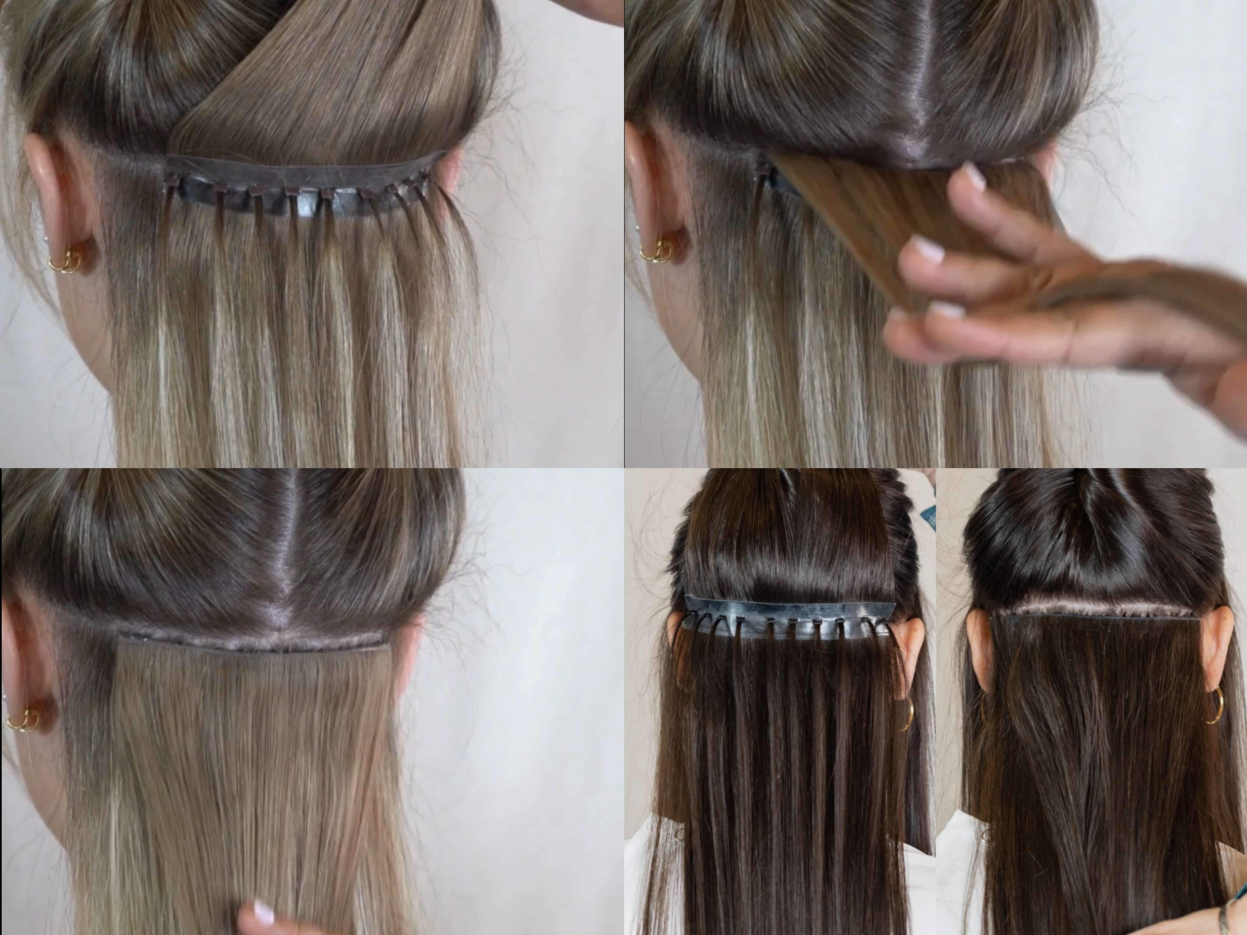 How to Apply PU Hole Flat Weft