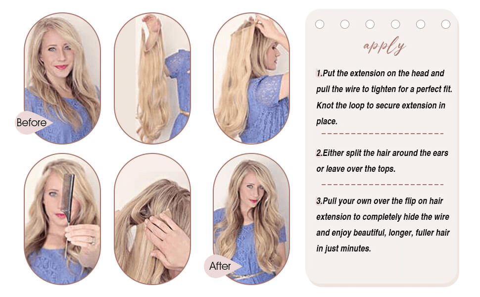 how to apply halo human hair extensions