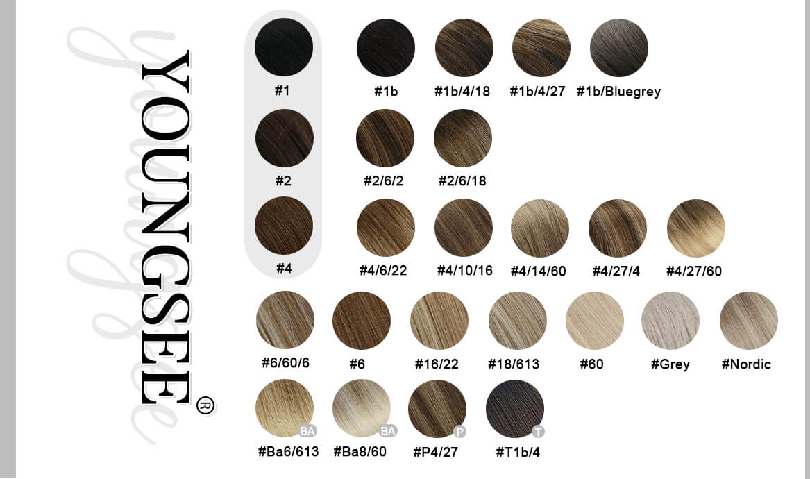 youngsee hair multiple color options
