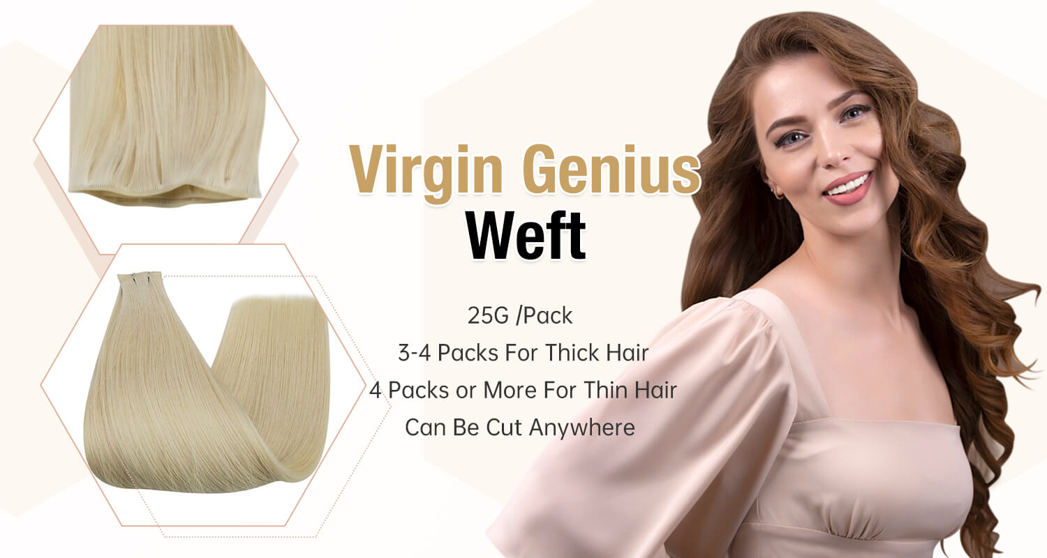 geinus weft hair extensions