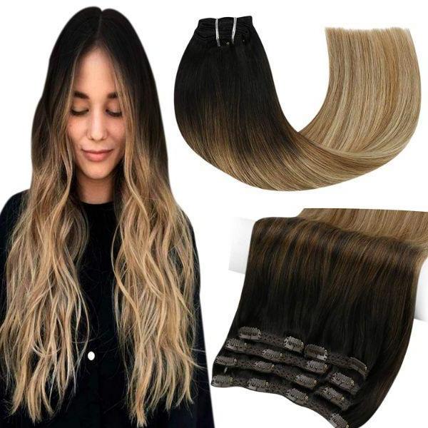 7 pcs Clip ins – youngsee