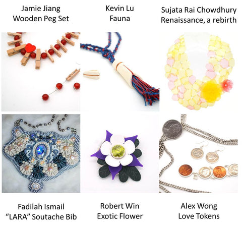 Pre-Loved to Treasure new jewellery creations from upcycled materials