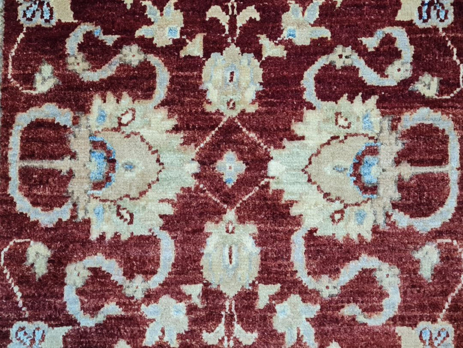3'0X10'0 Chobi Runner Hand Knotted 100% Wool Area rug