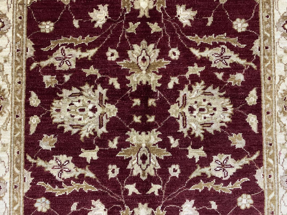 4'X6' Chobi Hand Knotted 100% Wool Area rug