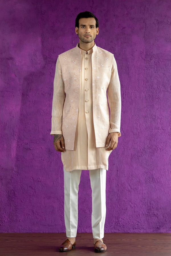 Silk anar Nehru Jacket – JODI