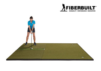 Fiberbuilt Center-Hitting Combo Golf Mat