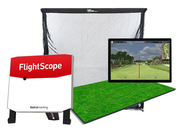 FlightScope X3 Home Golf Simulator Package