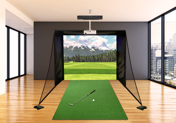 Uneekor QED PerfectBay Golf Simulator Package