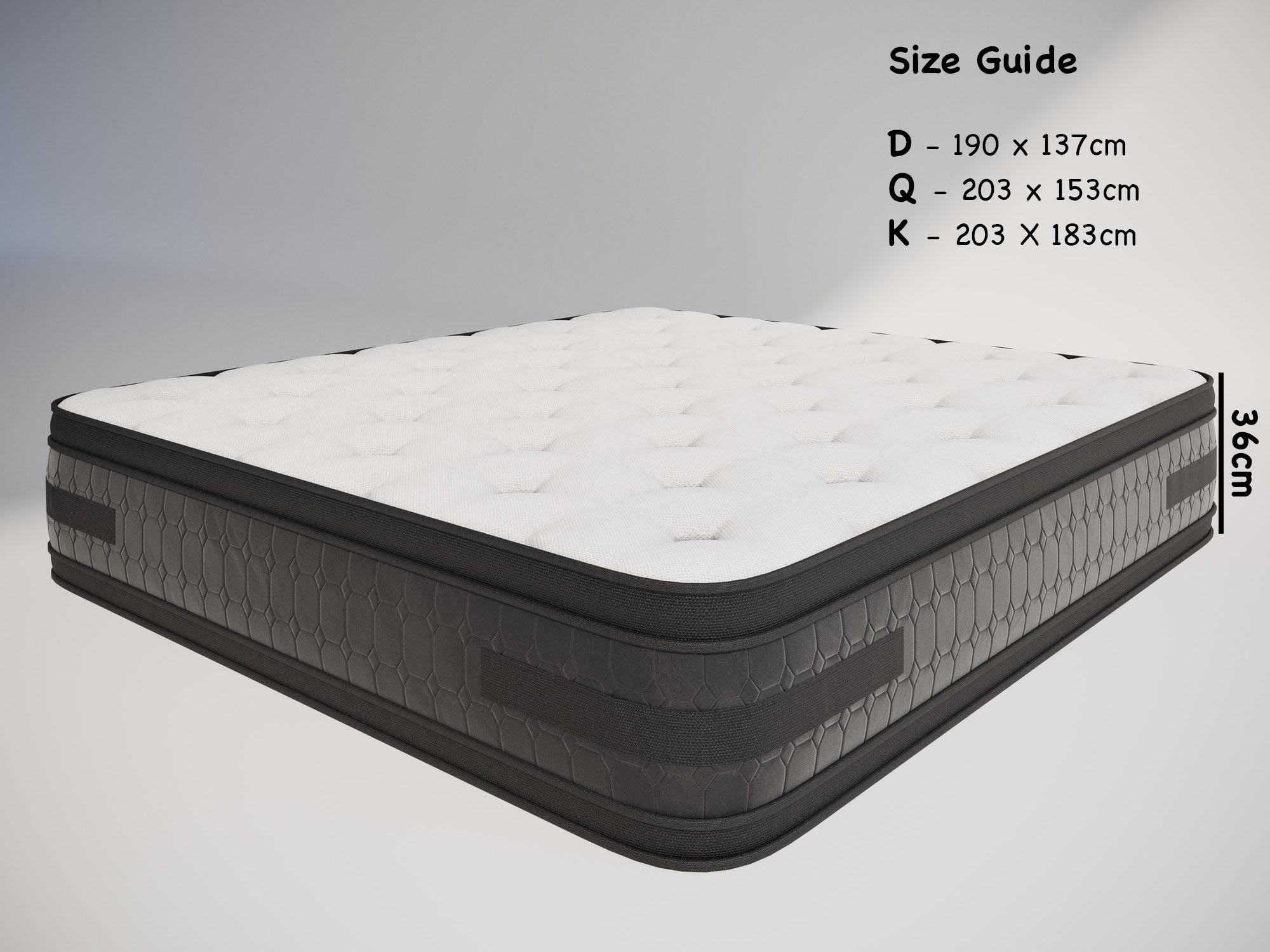 seven zone euro top mattress