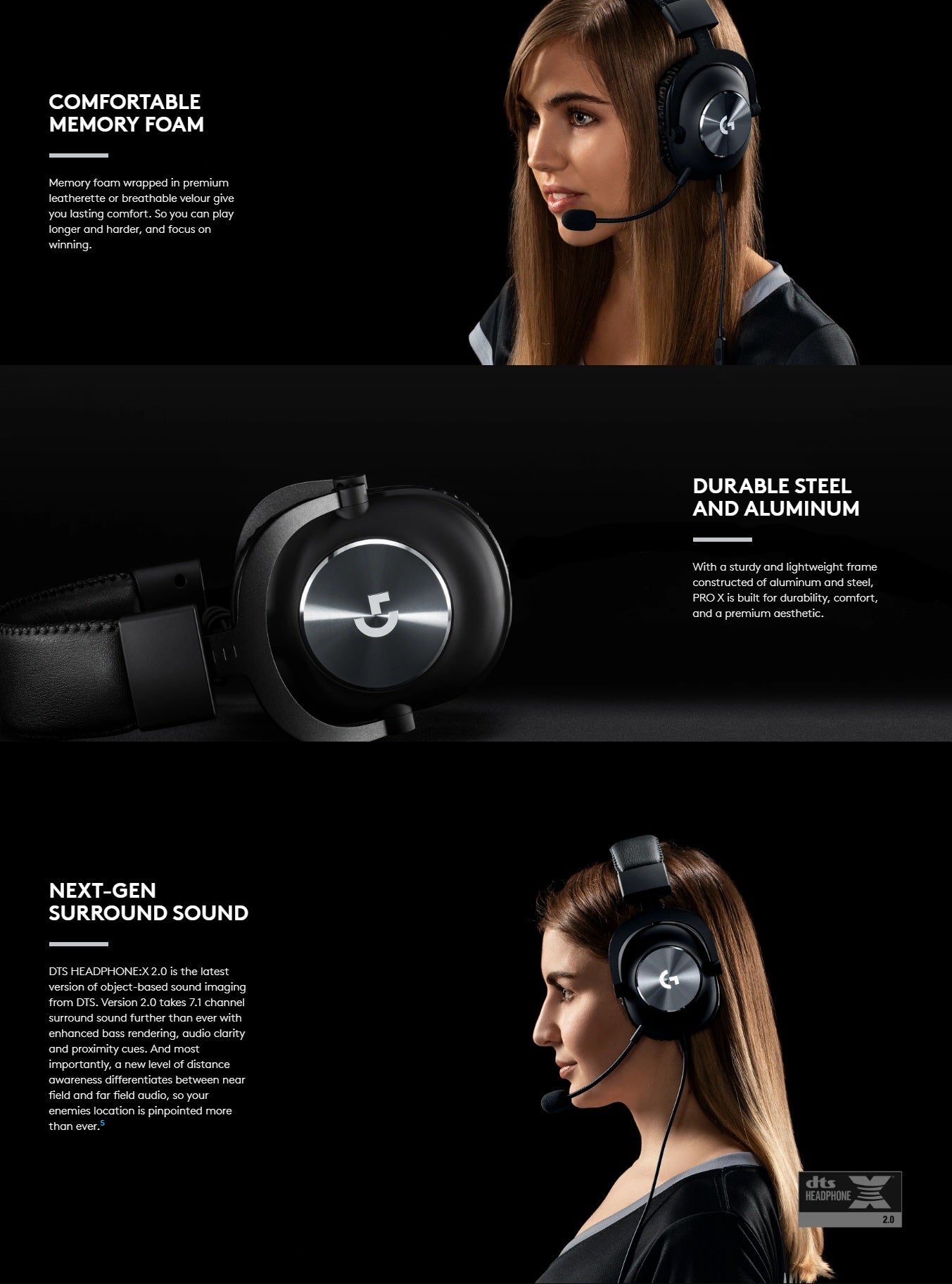 Logitech G Pro X Gaming Headset With Blue Voice-Logitech Pakistan