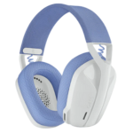 logitech g435 gaming headset in white color