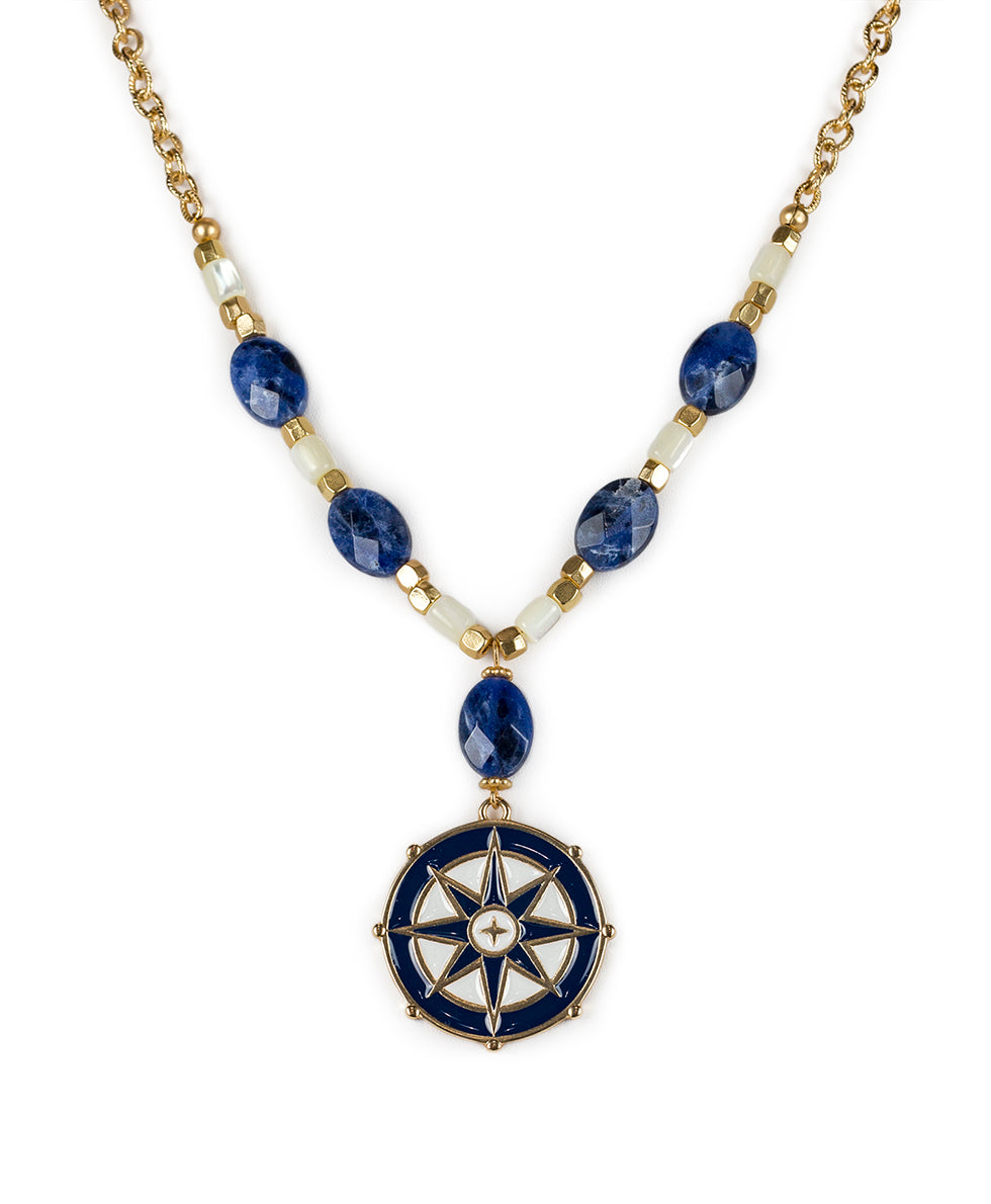 Compass Locket Pendant Necklace – Patricia Nash