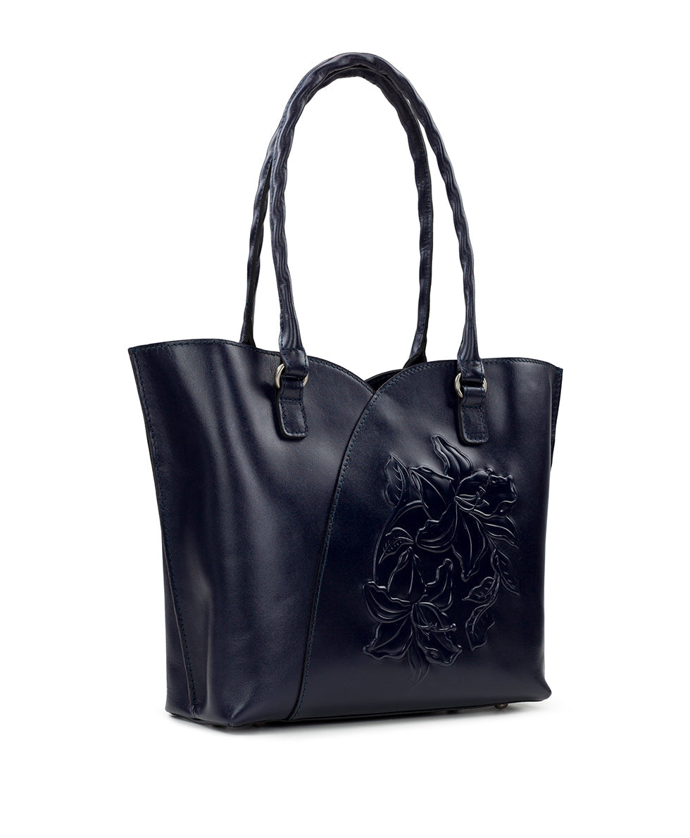 Marion Tote - Vintage Parisian Floral Tooled