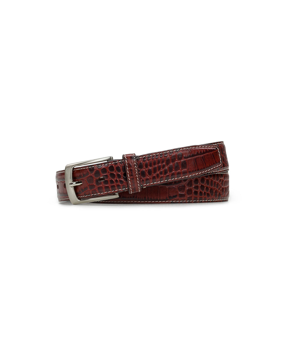 Ozzie Croc Emboss Belt