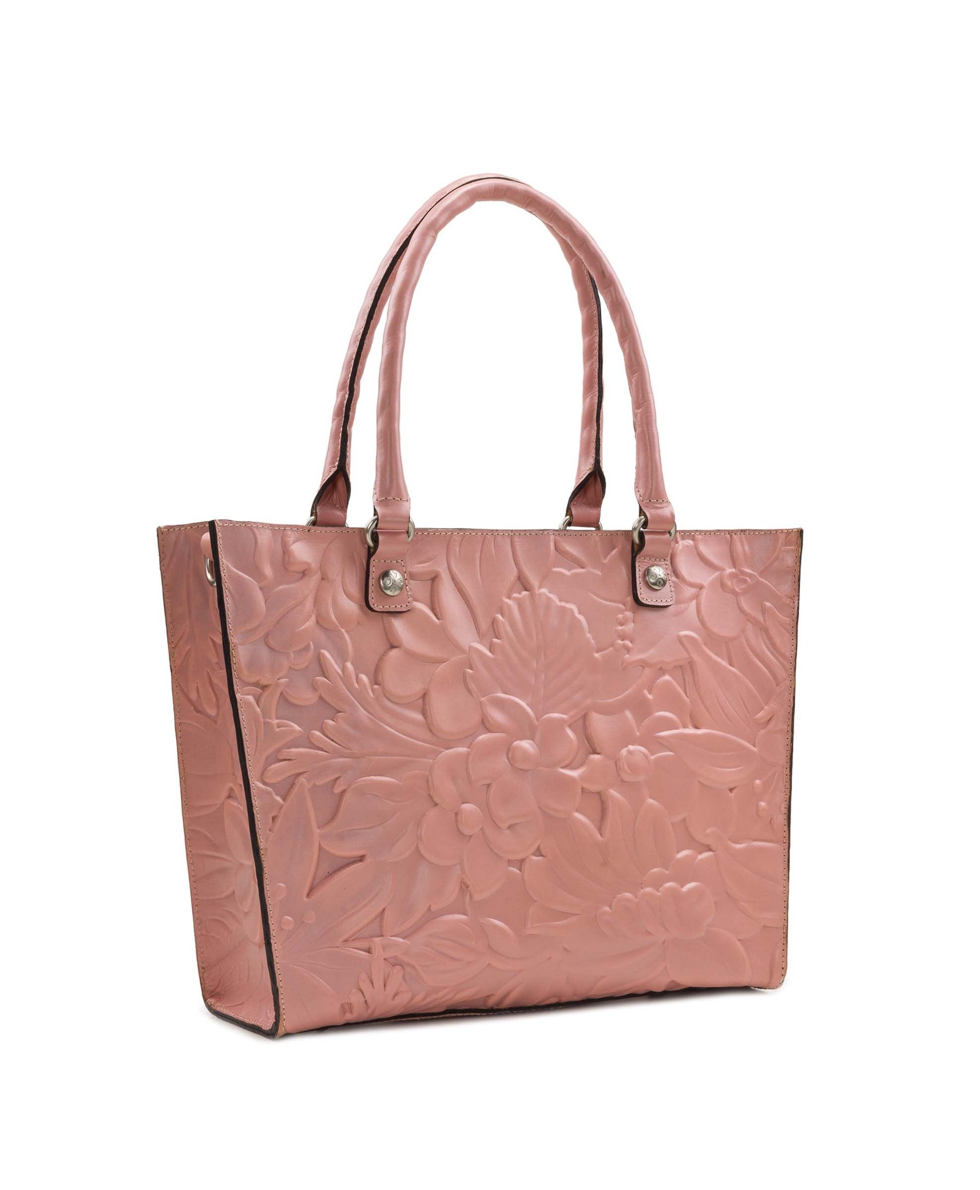 Zancona Tote - Floral Deboss – Patricia Nash