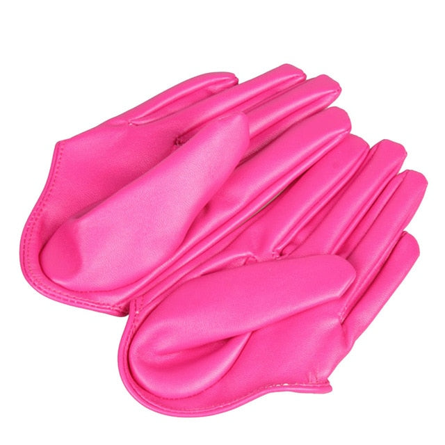 five finger half palm gloves