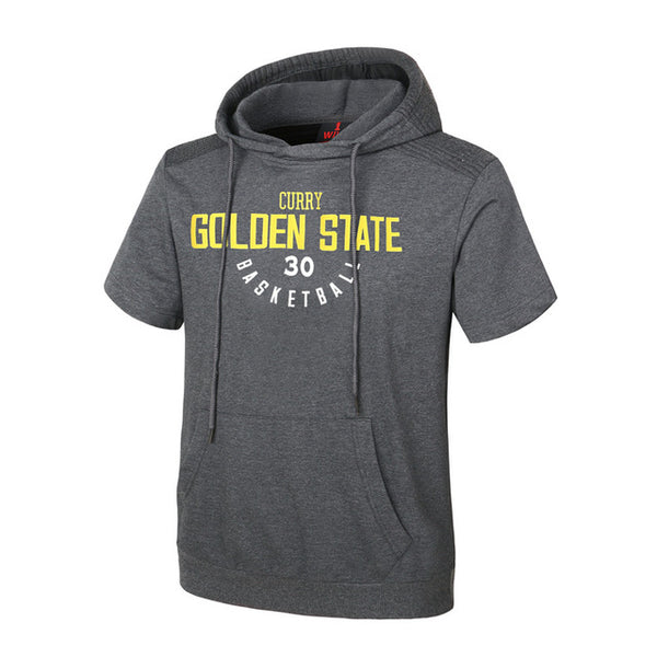 curry short sleeve hoodie