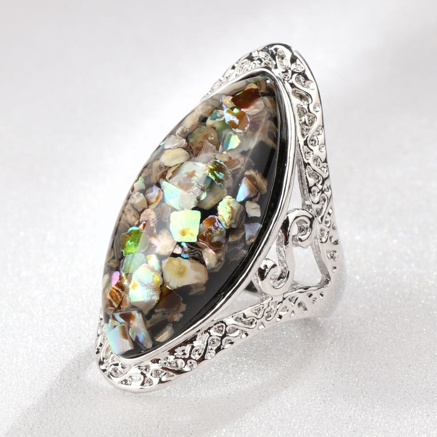 antique oval ring