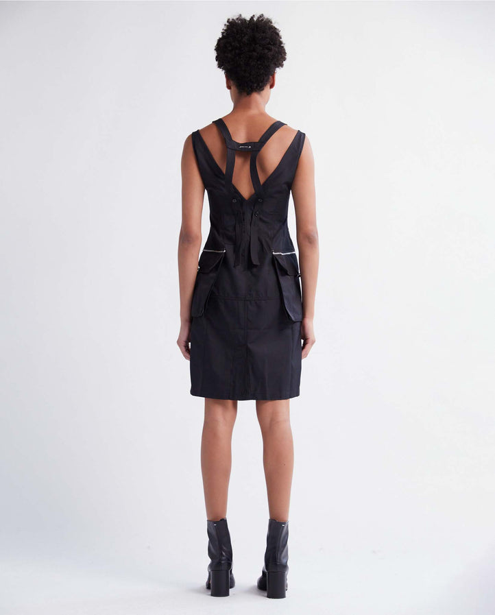 Nylon Harness Dress - Black WOMENS Private Policy 