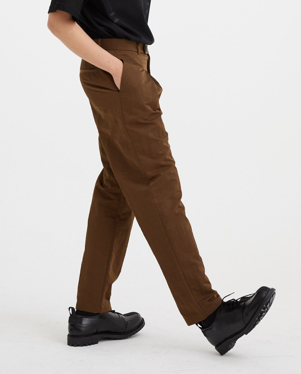 tapered nylon pants