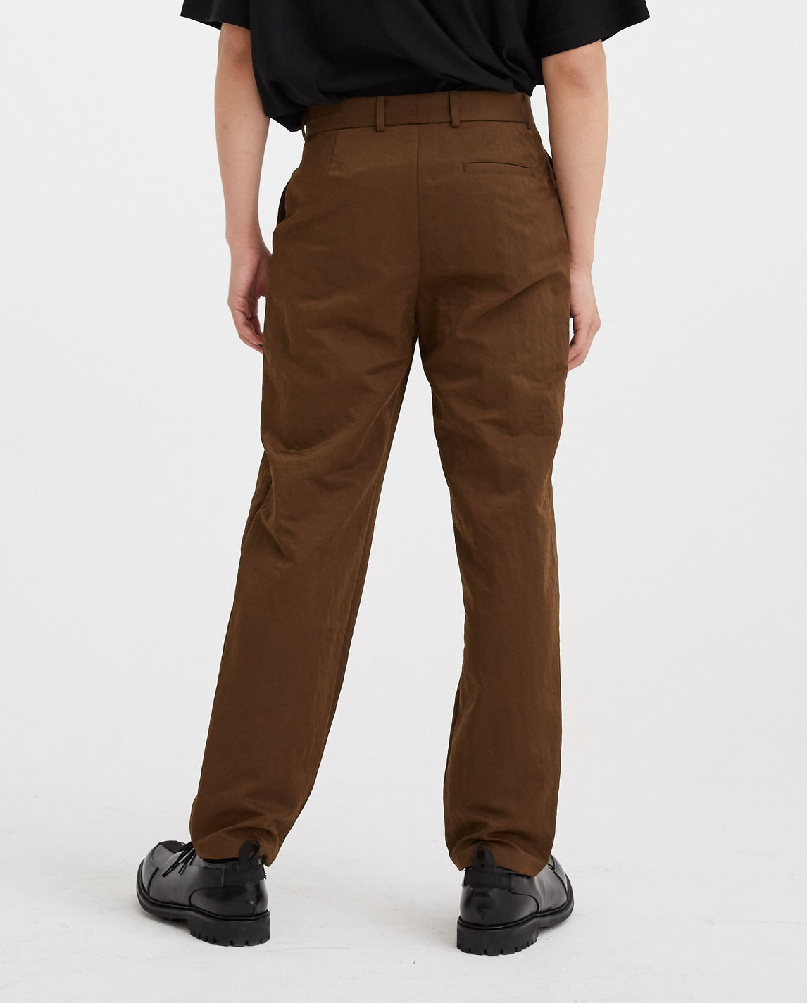 tapered nylon pants