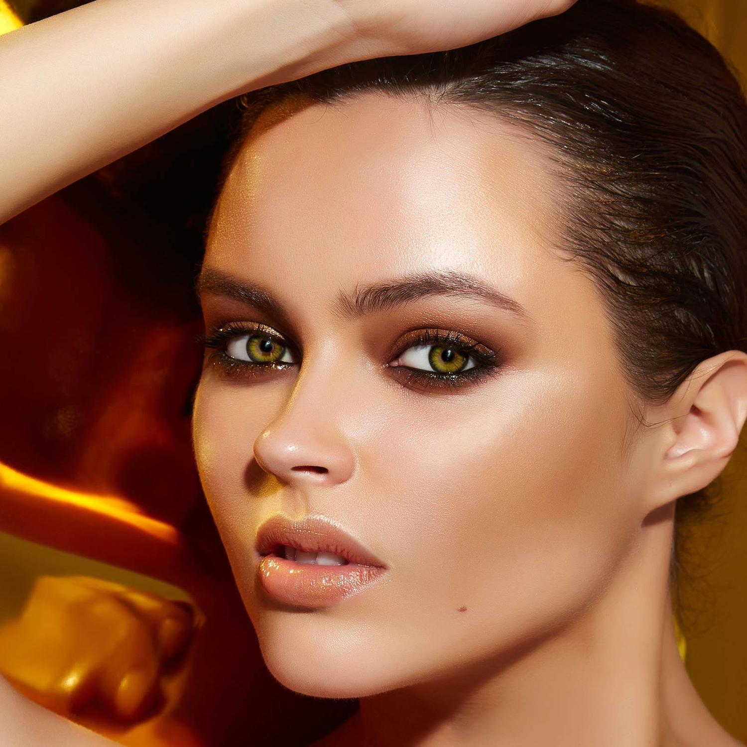 Adore Dare Yellow - colored contact 