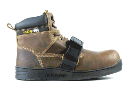steel toe roofing boots