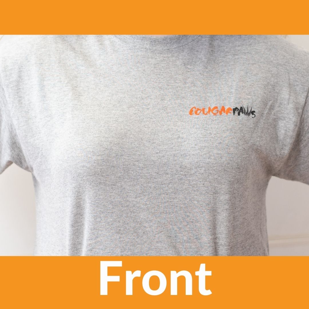 Cougar Paws T-Shirt   Featuring our company logo across the chest. - Cougar Paws product image