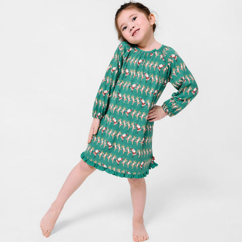 christmas can can RightFit™ magnetic nightgown