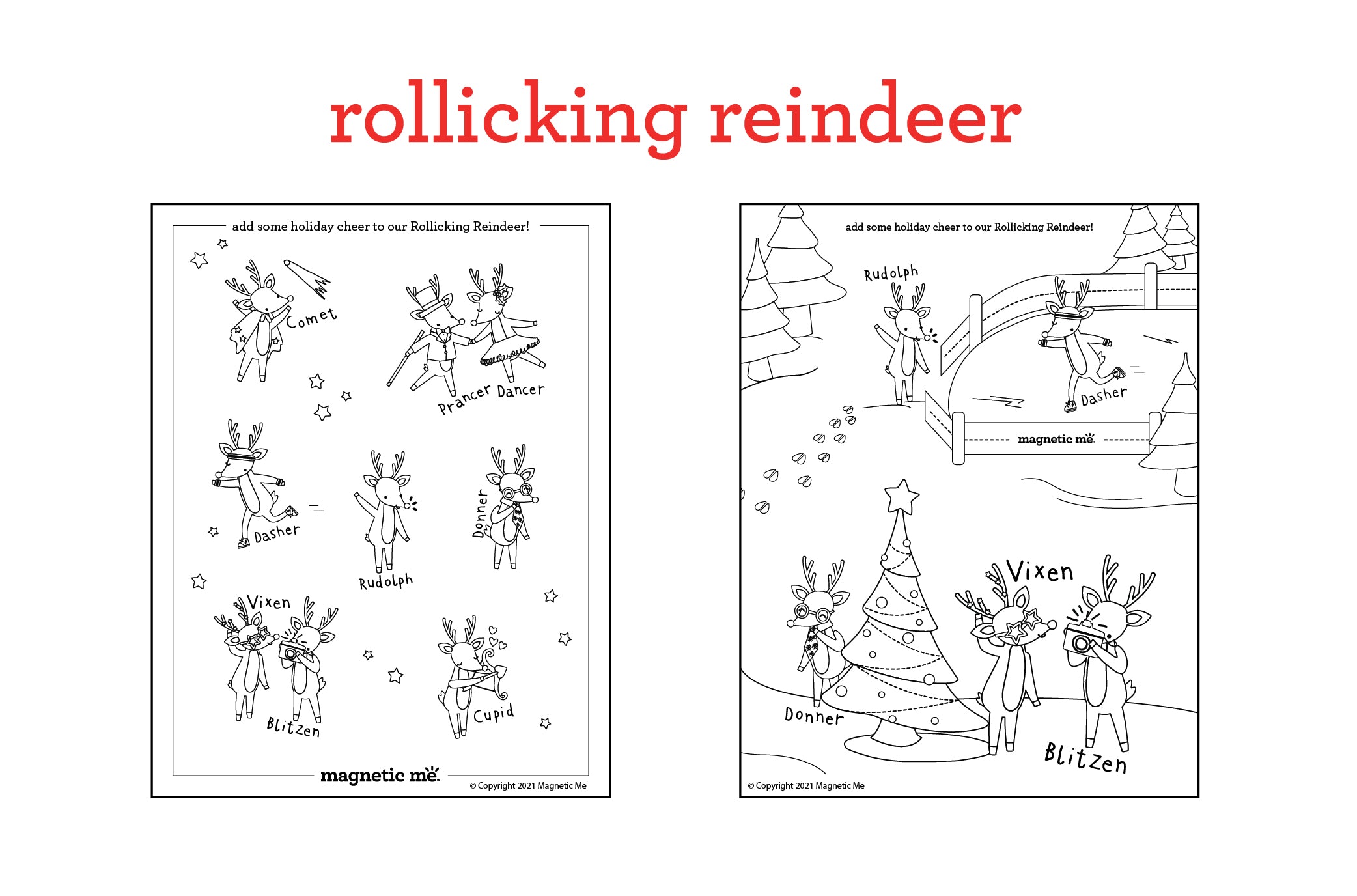 rollicking reindeer preview