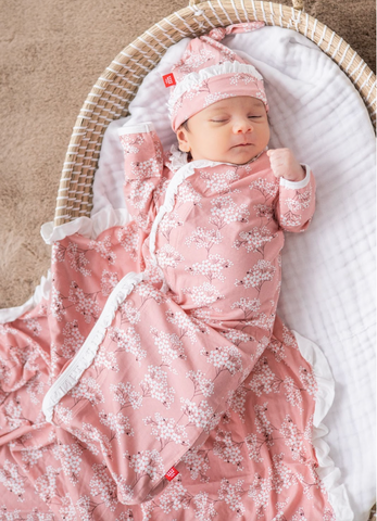 Newborn Baby Sleeping Gown and Hat Sublimation Blank Set. 0-3 Months S –  Sublimation Blanks Company