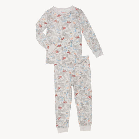 chief of sleep modal magnetic no drama pajama kids long sleeve set