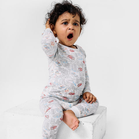 chief of sleep modal magnetic no drama pajama kids long sleeve set