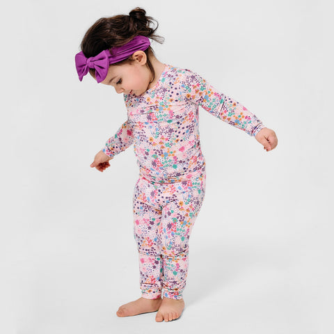 isla modal magnetic no drama pajama kids long sleeve set