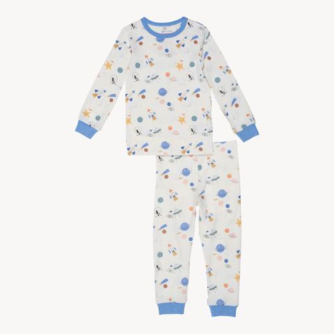 stellar tails modal magnetic no drama kids pajama long sleeve set