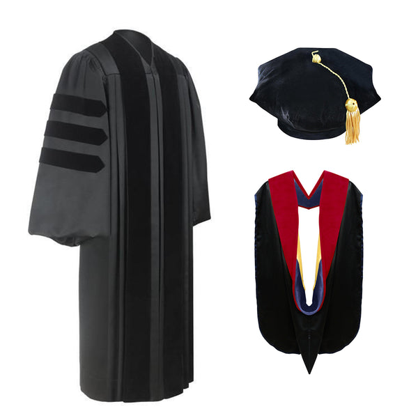 Deluxe Doctor of Divinity Gown, Hood and Tam Package - CBI & SEMINARY ...