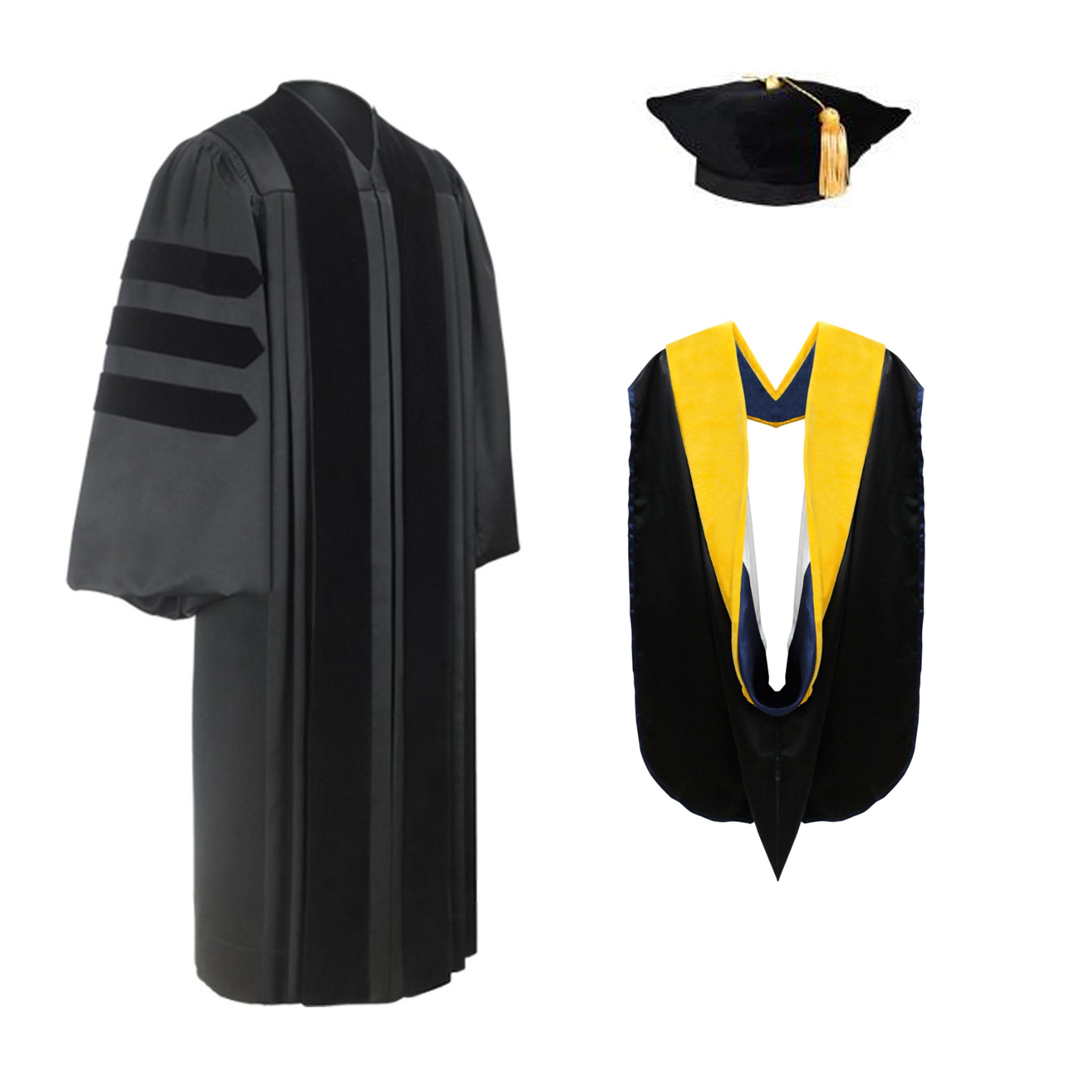 Bachelors Gown and Mortarboard Set (Purchase) – Churchill Gowns