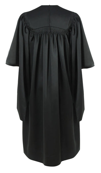 Deluxe Masters Graduation Gown - Academic Regalia – Graduation Cap and Gown