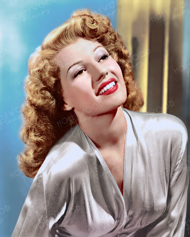 Rita Hayworth Lush Beauty 1944 | Hollywood Pinups Color Prints