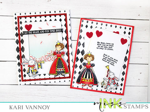 Queen of Hearts 2 cards