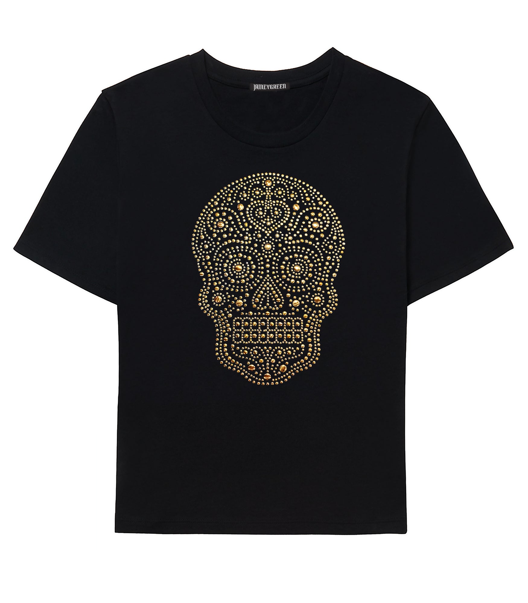 Skull Studded Shirt | Stud Shirts | Designer Bling Shirts | Skull ...