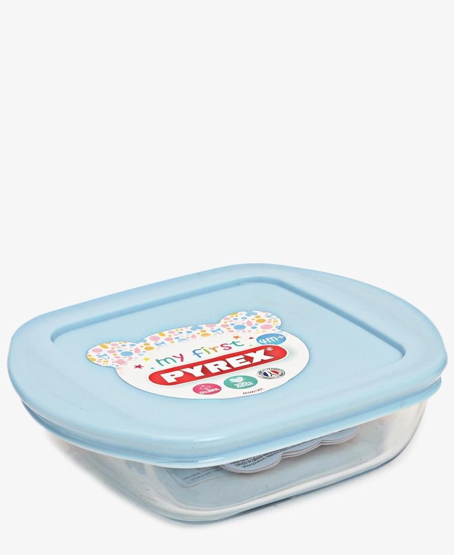 blue pyrex