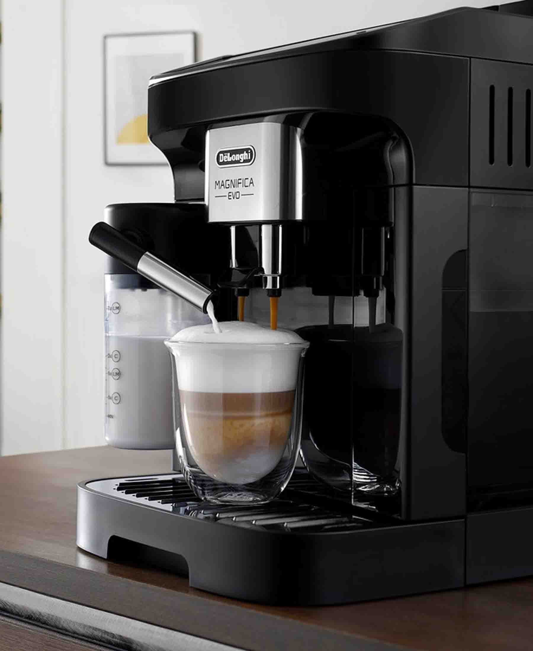 Tahiti wazig gebonden DeLonghi Magnifica Evo Automatic Coffee Maker - Black – The Culinarium