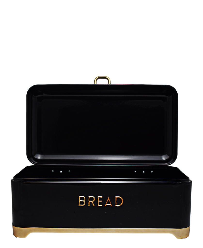 Retro Bread Tin - Black & Rose Gold – TheCulinarium