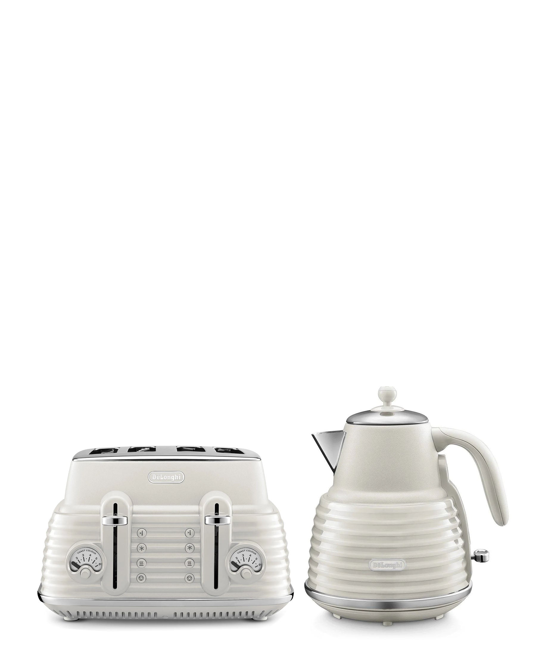 delonghi pearl white kettle