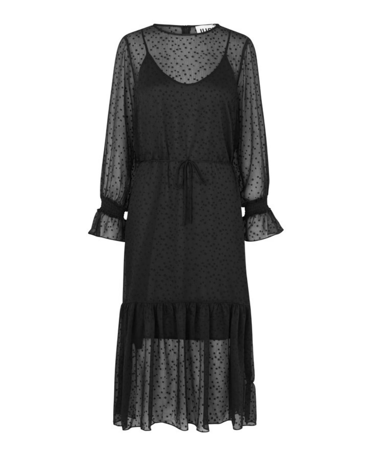 JUST FEMALE Lula Maxi Dress / Black