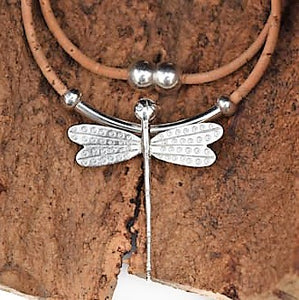 Sterling Silver Dragonfly Necklace (N31 