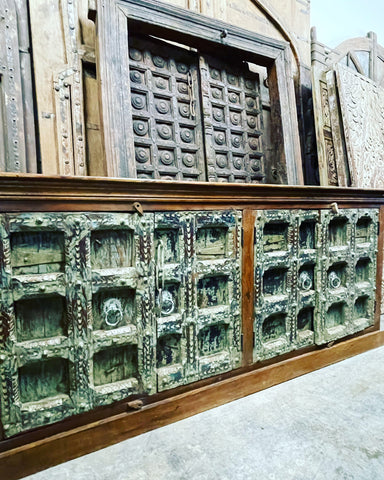 Revelations of Harmony: Antique Indian Furniture, Contemporary Rustic Elegance of Vintage Sideboards