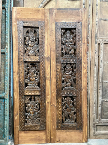 Indian Home Decor, Old World Carved Doors